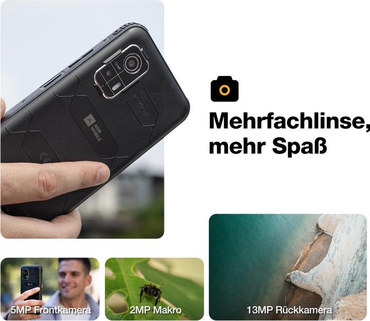 Image du produit Bea-Fon H Max (128 Go, Noir, 6.56", Double SIM, 4G)