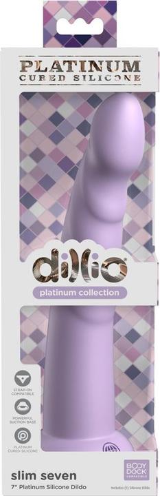 Image du produit Pipedream DP Slim Seven Purple 7 inch