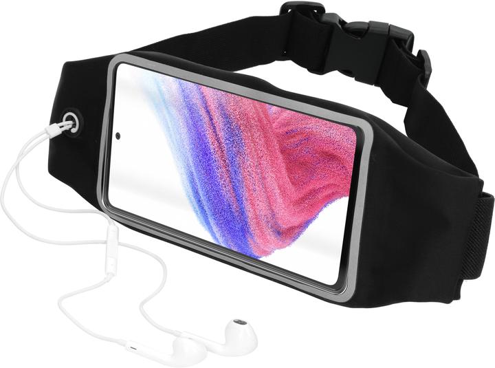 Actual product image Mobiparts Comfort Fit Sport Belt Samsung Galaxy A53 5G (2022) Black