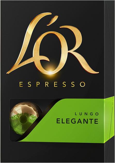 Image du produit L’OR Espresso L'Or Espresso Lungo Elegante Capsule de café 10 pièce(s) (10 x Port.)