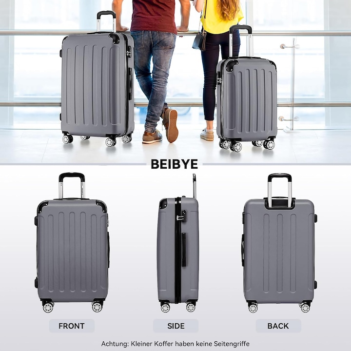 Produktbild Beibye Reisekoffer mit Zwillingsrollen (110 l, L (90 - 115l))
