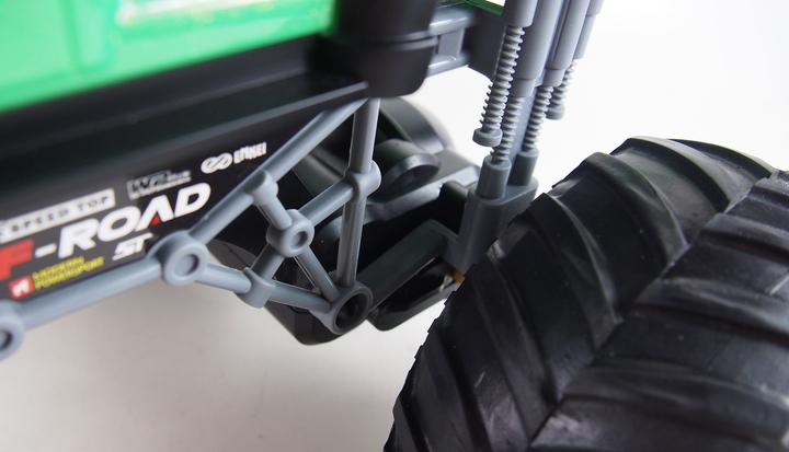 Produktbild Amewi Crazy Monster Truck Elektro Brushed 2WD 1:16 RTR grün (RTR Ready-to-Run)