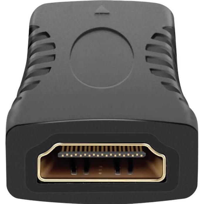 Vivanco Kabel (HDMI), Adattatore dati + video, Nero