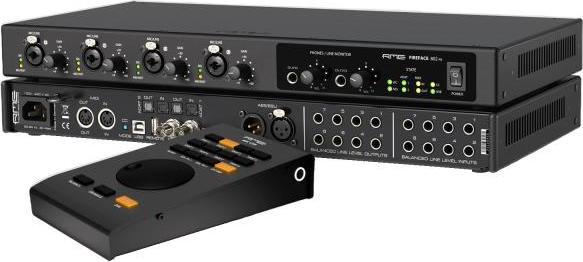 Produktbild RME Audio Interface Fireface 802 FS AE mit Fernbedienung und Verlängerung