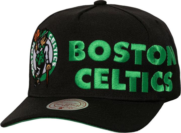 Actual product image Mitchell & Ness Snapback Cap - Busted Boston Celtics