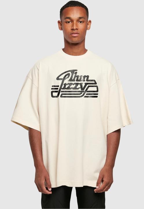 Actual product image Merchcode Thin Lizzy - Logo Rocker Huge Tee - 160151 (M)