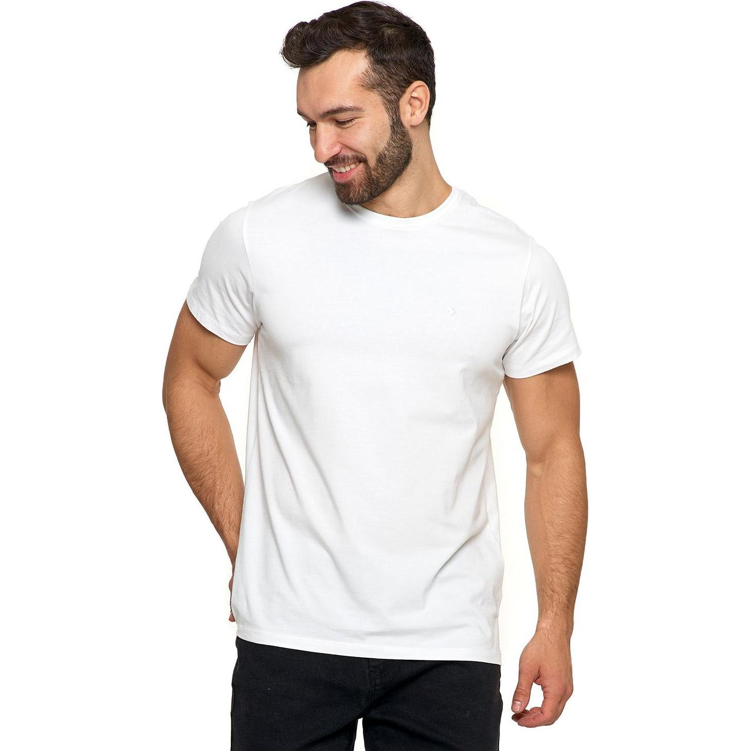 Moraj, Herren, Shirt, T-shirt model, Weiss, (L)