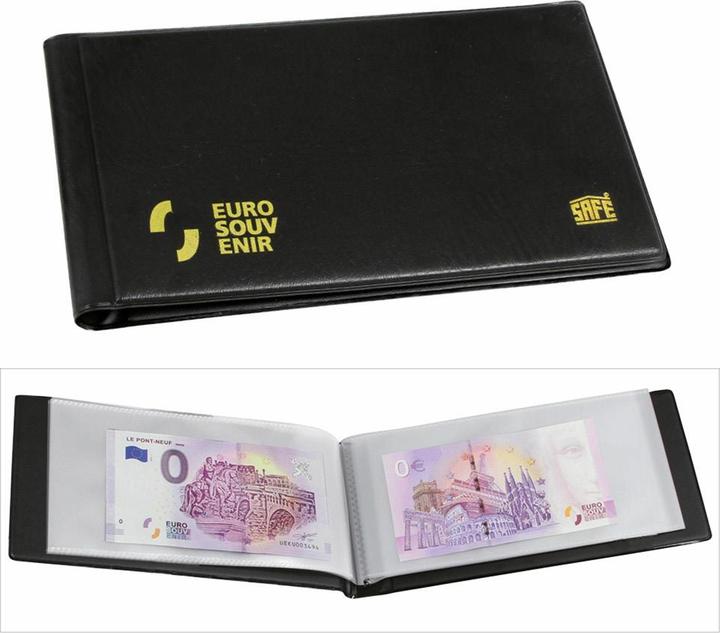Produktbild Safe BanknotenTaschenalbum Euro Souvenir (21 x 11 cm)