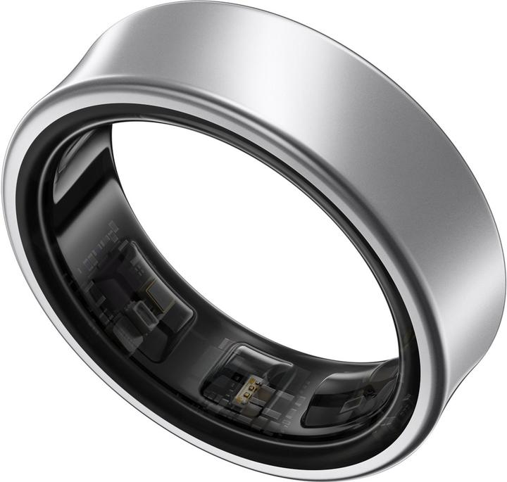 Produktbild Samsung Galaxy Ring smart ring, Titanium Silver, size 6 (6, Titanium Silver)