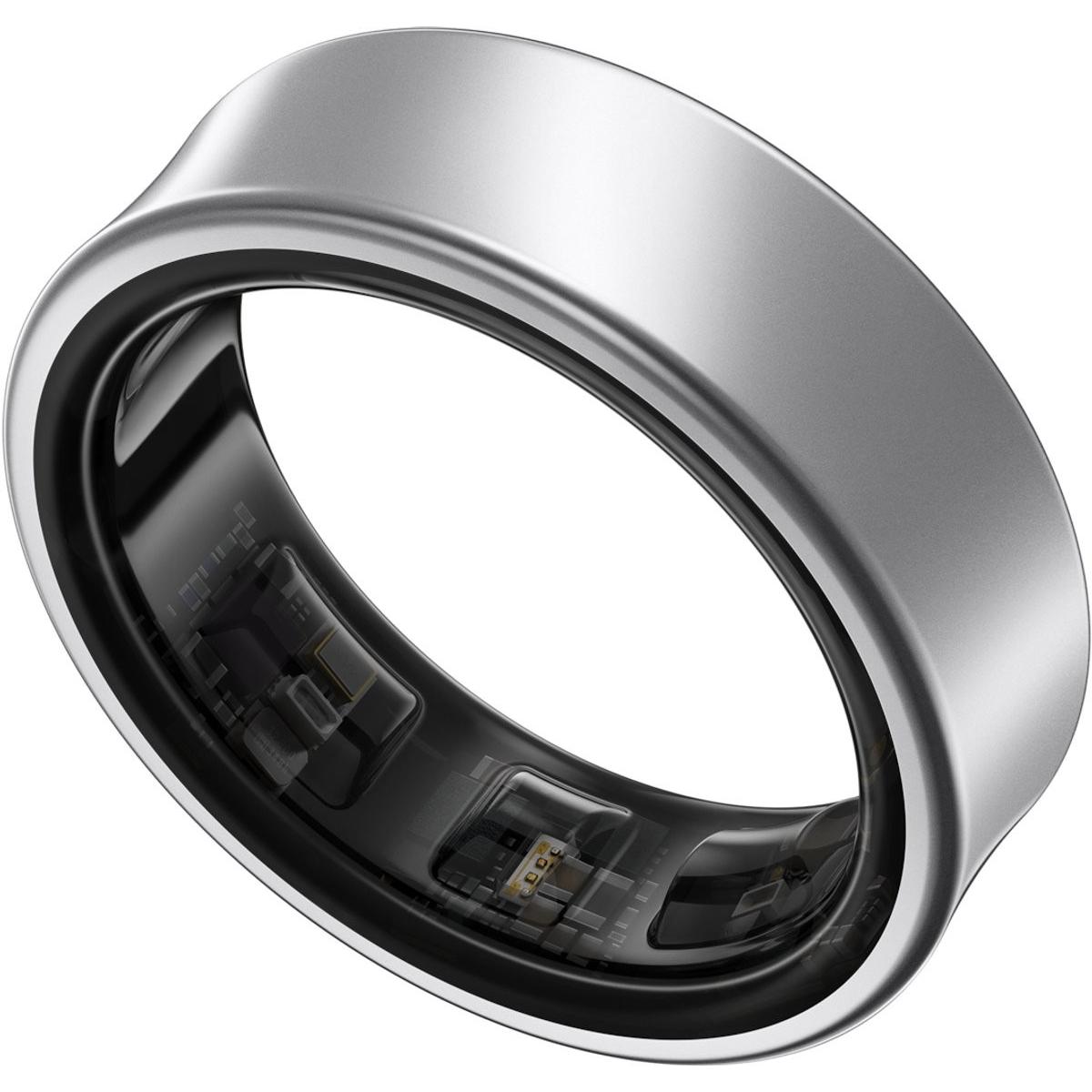 Samsung Galaxy Ring smart ring, Titanium Silver, size 6 (6, Silver), Smart Ring, Silber