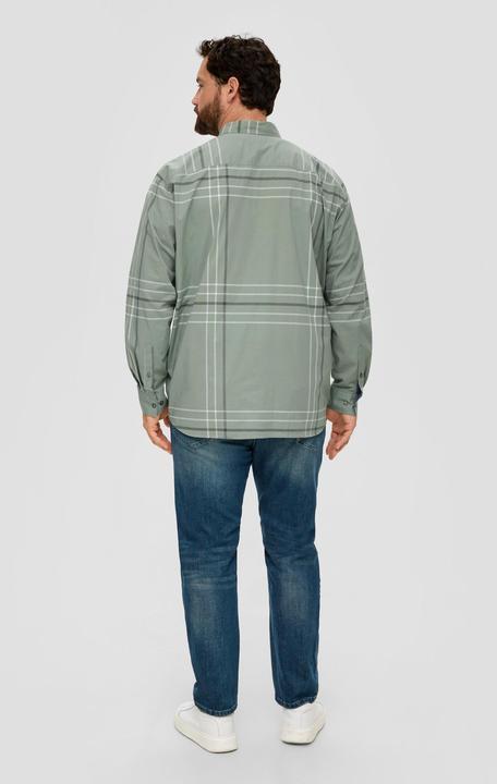 Immagine prodotto s.Oliver Hemd Slim: Karohemd aus Baumwollstretch (3XL)