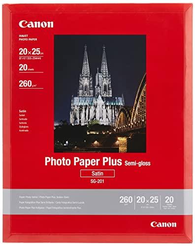 Image du produit Canon Plus semi-brillant (260 g/m², 20 x 25 cm, 20 x)
