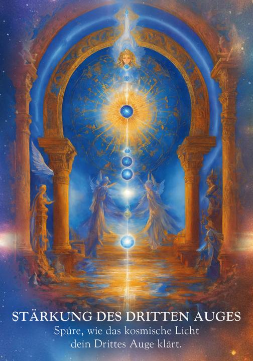 Produktbild Das kosmische Kraftorakel von Erzengel Michael (Deutsch, Daniela Christina Planzer, Melanie Missing, 2024)
