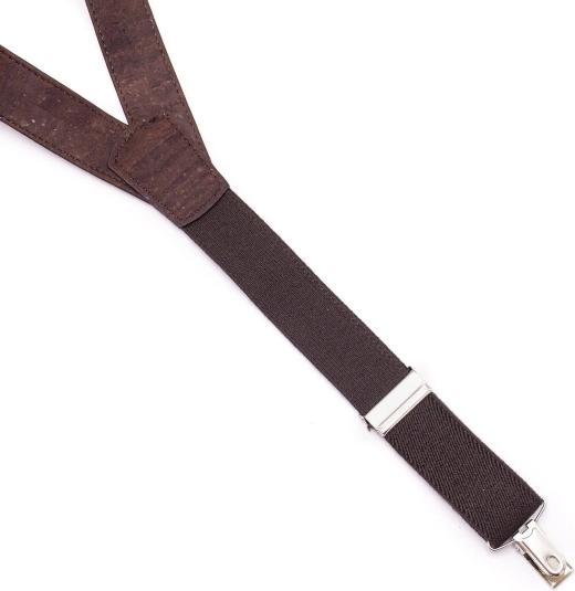 Produktbild MB Cork Braune verstellbare Korkriemen Hosenträger