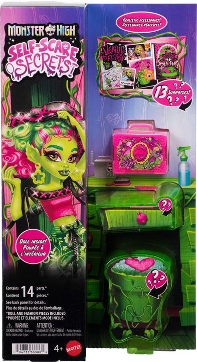 Image du produit 0 Monster High – Coffret Secrets De Beauté Terreur & Bien-être Venus Mcflytrap