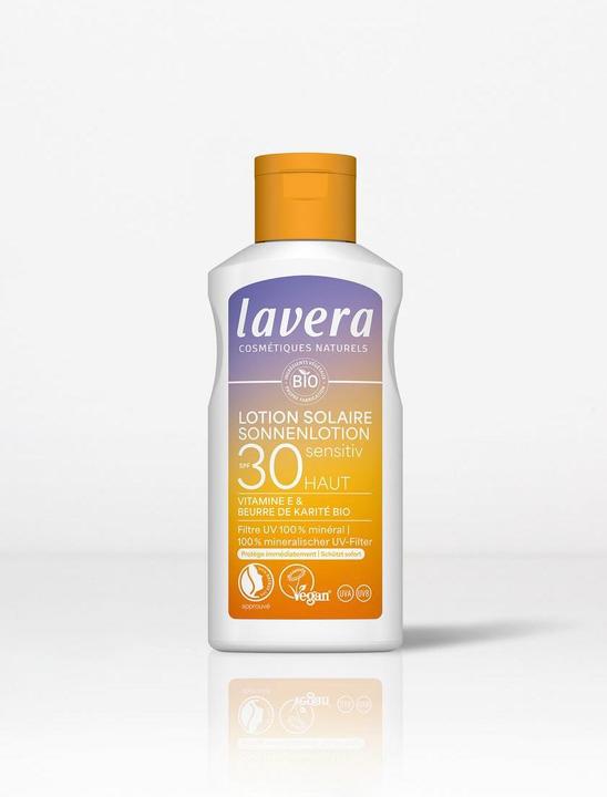 Immagine prodotto Lavera Sonnenlotion sensitiv LSF30 Flasche 100 ml (Crema solare, SPF 30, 100 ml, 575.73 g)