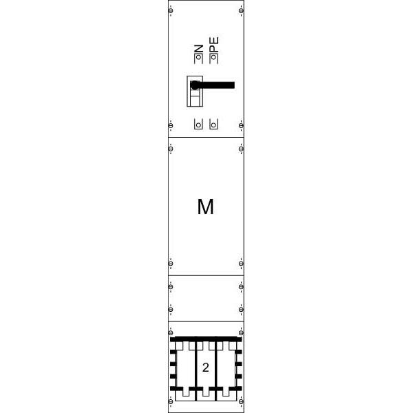 Striebel & John, Verteilerschrank Zubehör, Wandlerfeld