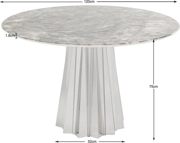 Image du produit Kare Design Tisch Amora Stone Ø120cm