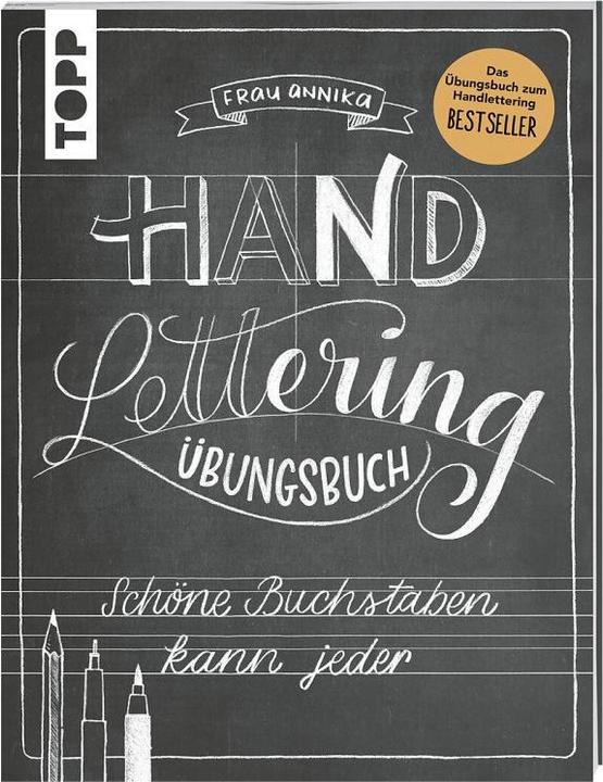 Produktbild Handlettering. Die Kunst der schönen Buchstaben. Übungsbuch (Deutsch, Frau Annika, 2020)