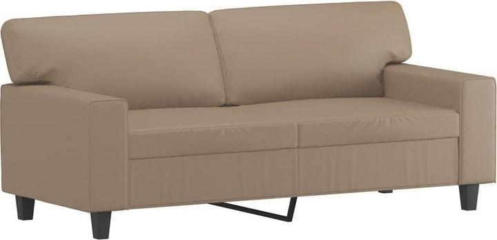Actual product image vidaXL 2-seater sofa 140 cm imitation leather (2 person sofa)