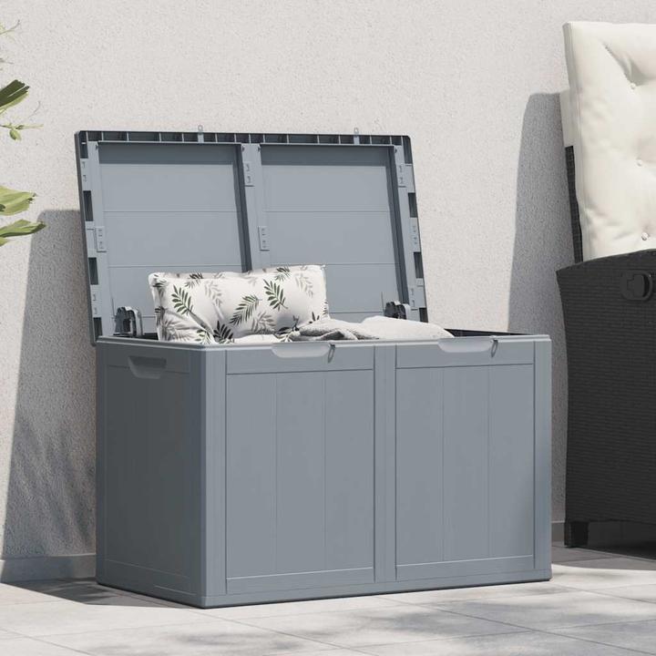 Actual product image vidaXL Garten-Aufbewahrungsbox