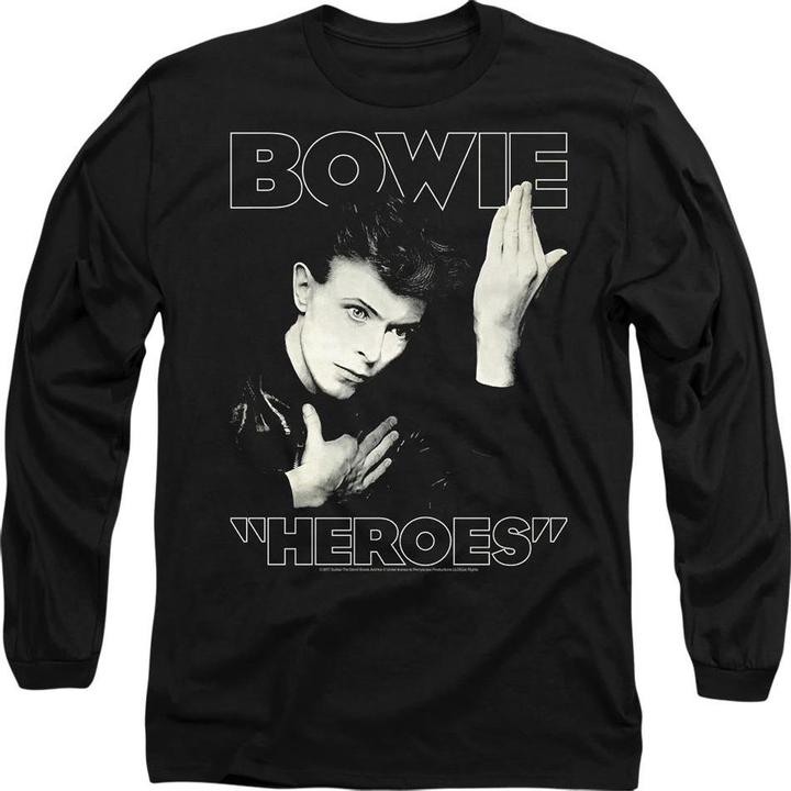 Produktbild David Bowie Heroes Cover TShirt (L)