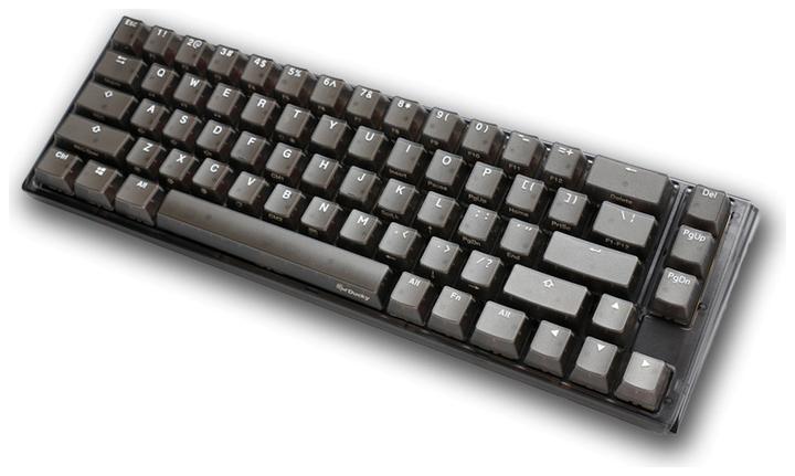 Produktbild Ducky One 3 Aura Black SF Gaming Tastatur, RGB LED - MX-Silent-Red (US) (US, Kabelgebunden)