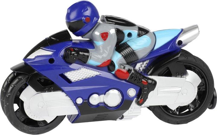 Produktbild Turbo Racers Fahrer auf Motorrad mit Launcher