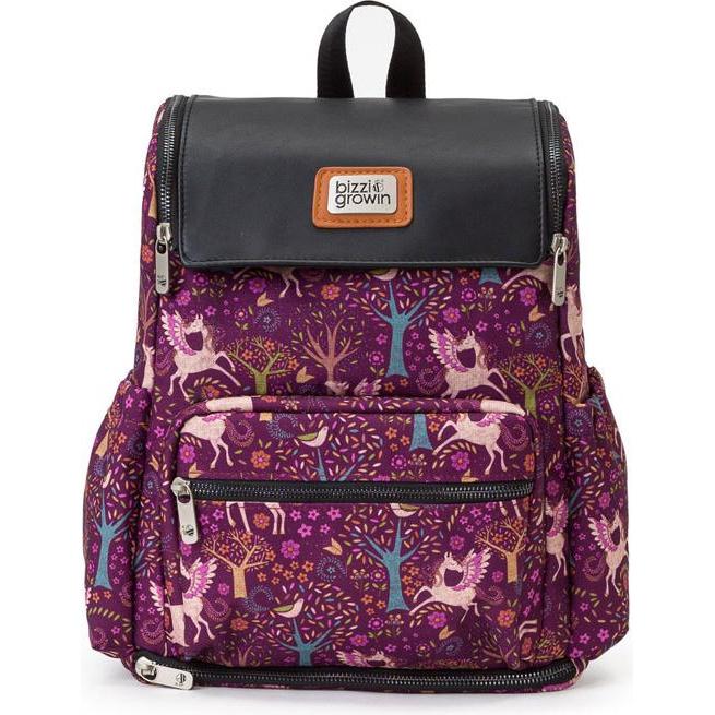 Bizzi Growin Fantasievoller Wickelrucksack und Wickelunterlage