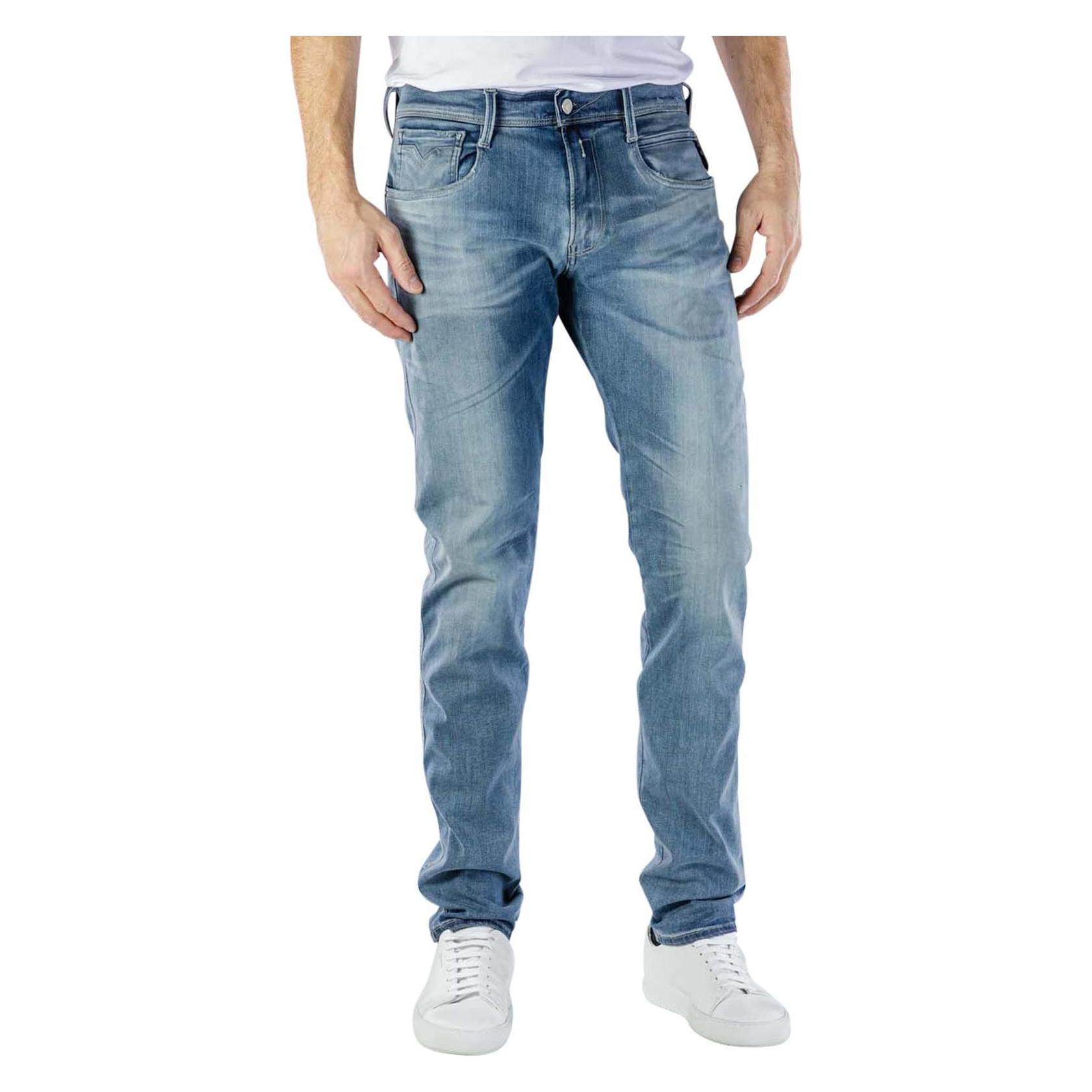 Replay, Herren, Jeans, Anbass Hose A05, Blau, (W33/L34)