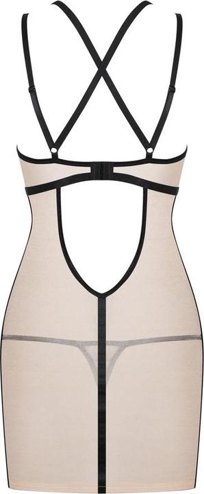 Produktbild Obsessive Nudelia noir chemise & thong L/XL (L)