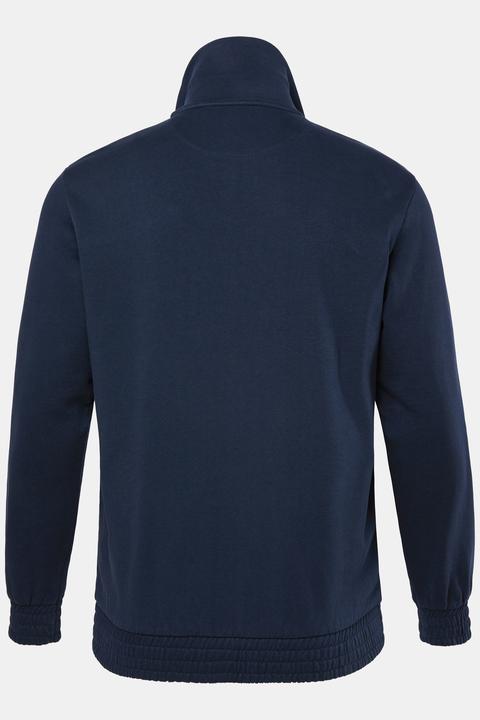 Produktbild Men+ Sweatjacke, Stehkragen, Zipper, 2 Taschen (L)
