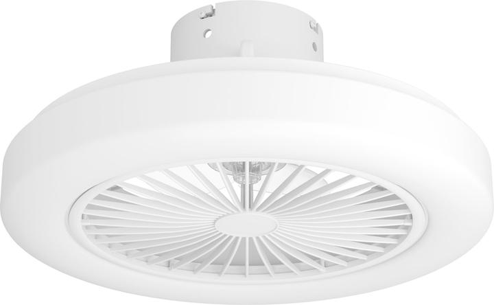 EGLO Ortona Plafondlamp met ventilator - 46cm - AC-longer life - Wit (47.10 dB)