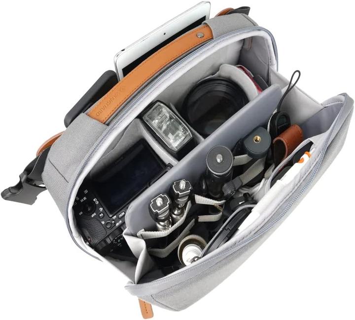 Actual product image Vanguard VEO CITY CB29 GY (Camera shoulder bag, 6 l)