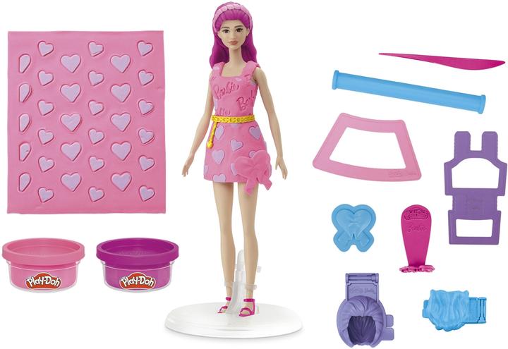 Produktbild Play-Doh Pd Barbie Hearts And Hair
