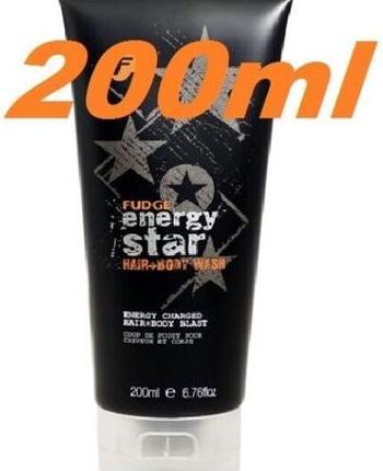Produktbild Fudge Energy Star Hair & Body Wash Blast Refreshing Shampoo 200ml (200 ml, Flüssiges Shampoo)