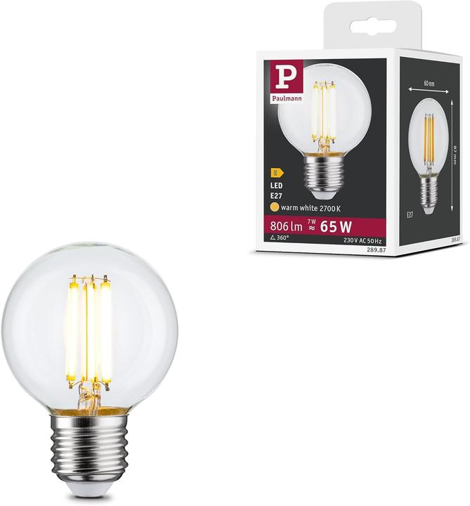 Immagine prodotto Paulmann Globo (E27, 806 lm, 1x)