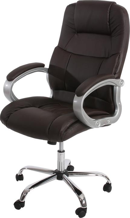 Immagine prodotto Swisshandel24 Sedia professionale per ufficio Boston XXL sedia girevole versione USA, 150 kg di carico