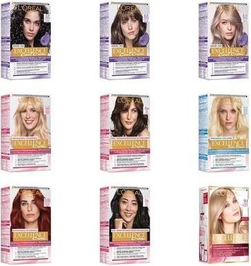 Actual product image L'Oréal Paris L'Oreal Professionnel Hair Coloring Cream Exellence 4.11 Ultra Ash Brown (4.11 Ultra Ash Brown)