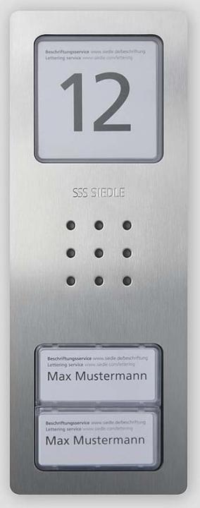 Immagine prodotto Siedle CA 850-2 E Videocitofono compatto in acciaio inox