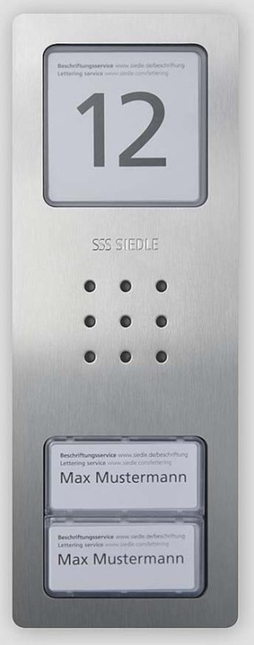 Produktbild Siedle CA 850-2 E Audio-Türstation Compact Edelstahl