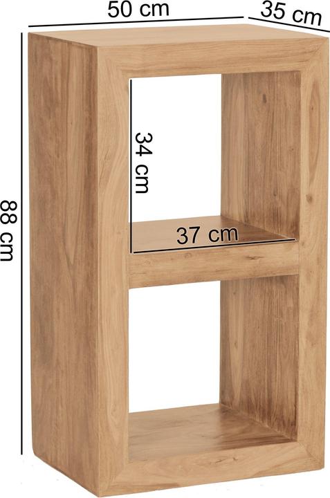 Actual product image Wohnling Mumbai (50 x 35 x 88 cm)