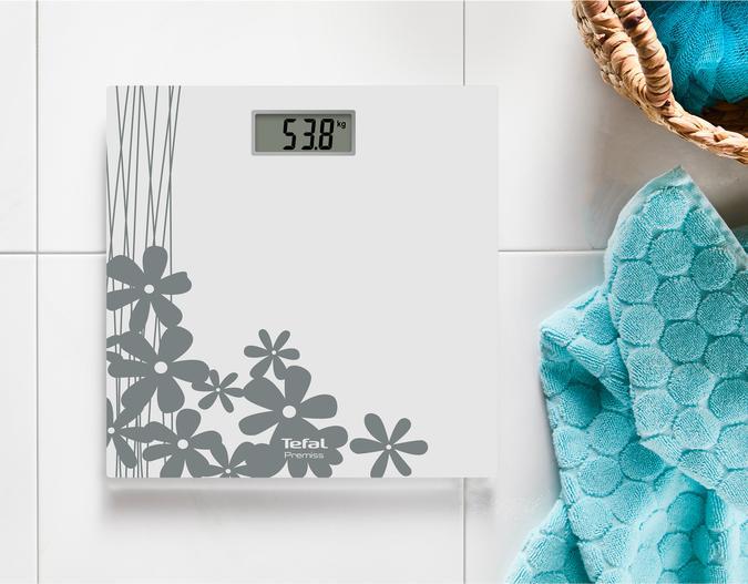 Produktbild Tefal B.SCALE PRÄMISSE BLUME WEISS (PP1430V0) (150 kg)