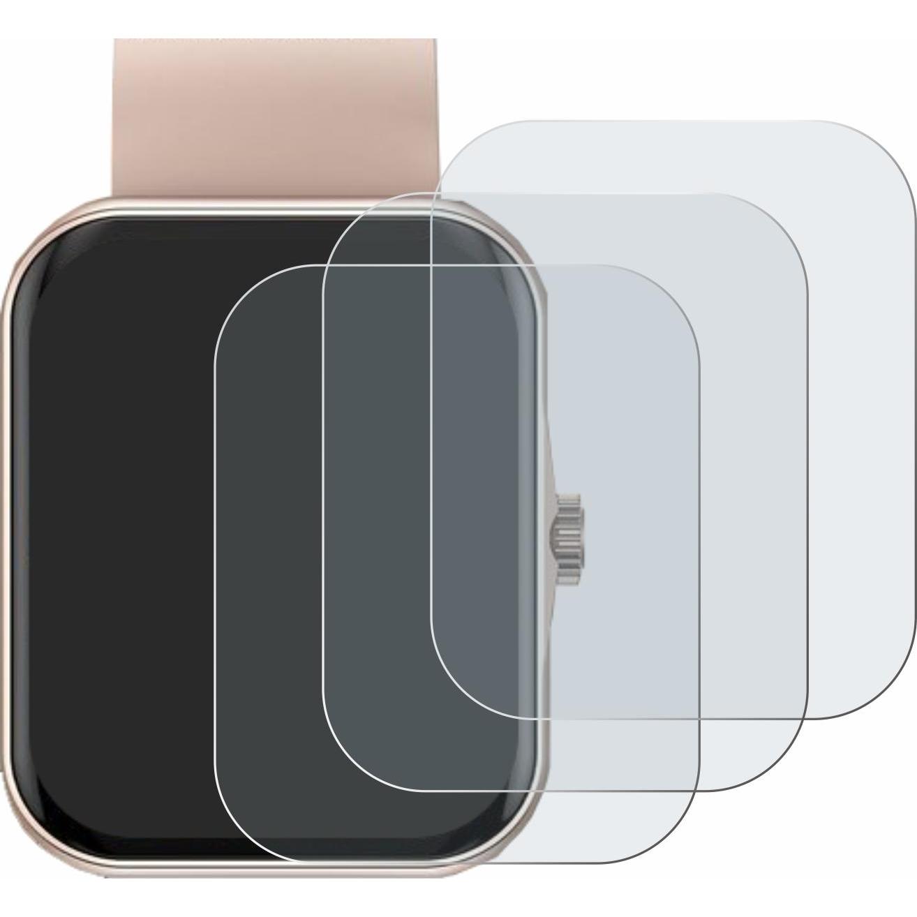 Thumbnail - BROTECT Entspiegelungs-Schutzfolie Displayschutz Matt, Smartwatch Schutzfolie, Grau