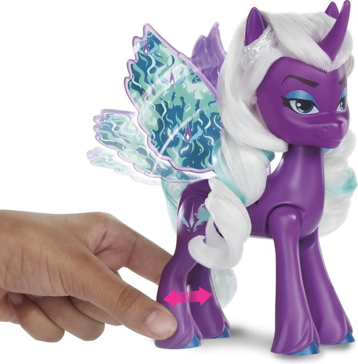 Actual product image My Little Pony Zipp Storm surprise wing fashion doll with wings and accessories