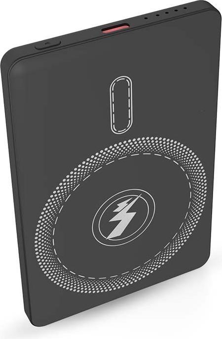Immagine prodotto Nedis powerbank | 5000 mAh | kabelloses Laden | 1.67 / 2.22 / 3.0 A | Anzahl der Ausgänge: 1 | Ausga (5000 mAh, 20 W, 118.40 Wh)