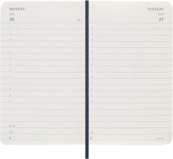 Produktbild Moleskine Tageskalender (A6, Pocket, Englisch)