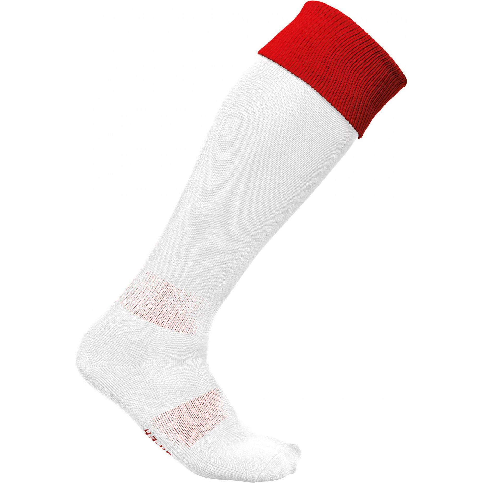 Proact, Sportsocken, Hohe zweifarbige Sportsocken (39, 42), Mehrfarbig