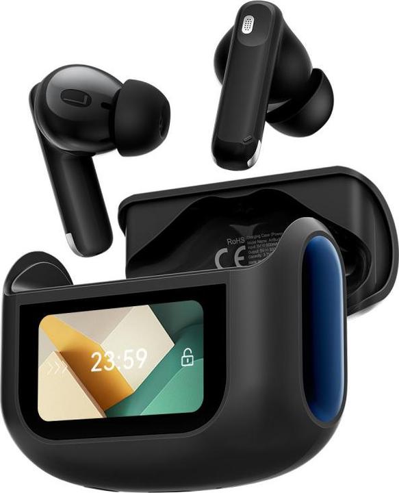 Actual product image Blackview Airbuds 12 (Écran d'Affichage Tactile - Bluetooth 5.4) Noir (Wireless)