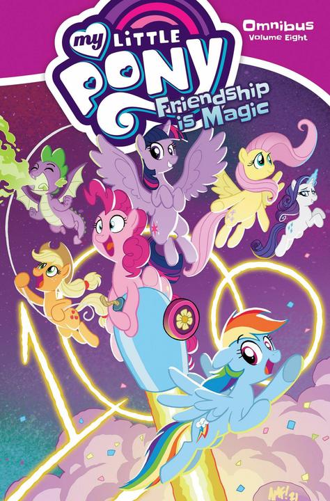 Produktbild My Little Pony Omnibus Volume 8 (Englisch, Jeremy Whitley, Thom Zahler, Andy Price, Tony Fleecs, Toni Kuusisto, 2023)